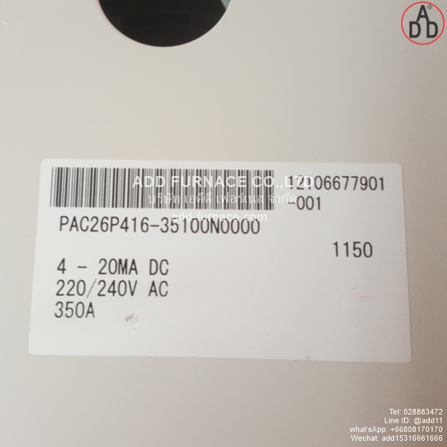 PAC26P416-35100N0000 | Shimaden Thyristor Power Regulator (8)